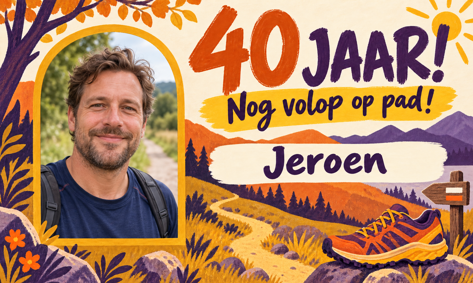 40 jaar spandoek