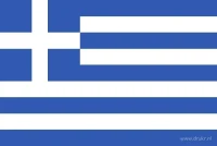 De Griekse vlag heeft negen horizontale banen: vijf blauwe en vier witte. In de blauwe hoek aan de hijszijde staat een wit kruis.