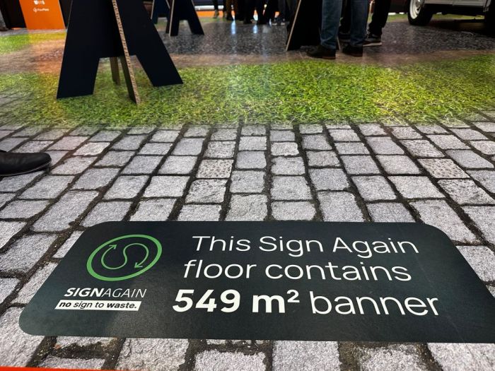 Sign Again vloer
