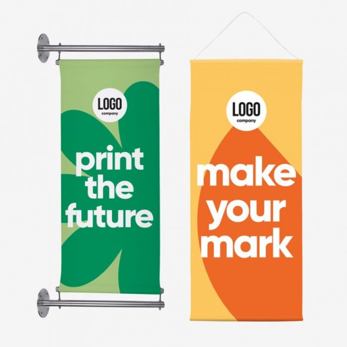 Banier van Dekostof en Banner 610