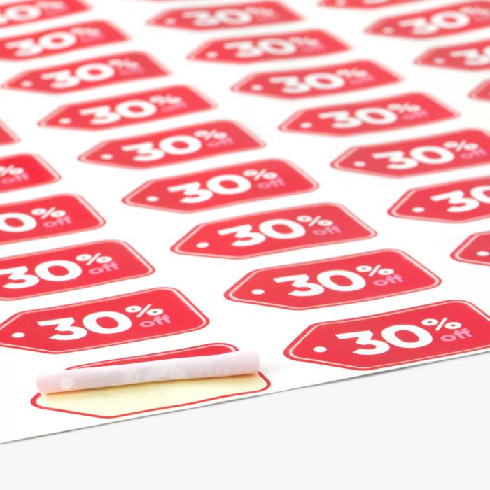 Sticker vrije vorm