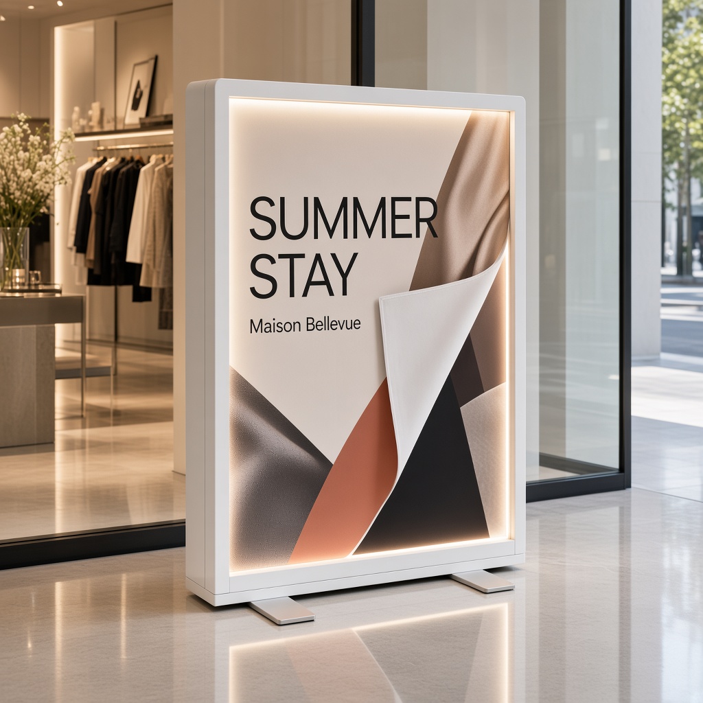 Pixlip Go frame retail etalage