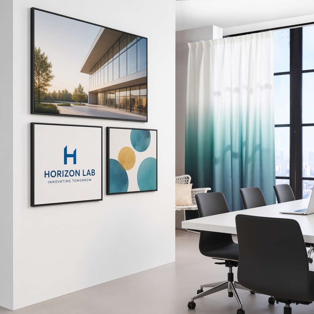 Wandframe meeting room grid