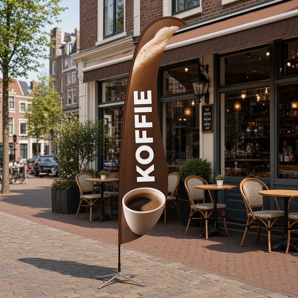 Beachflag koffiebar