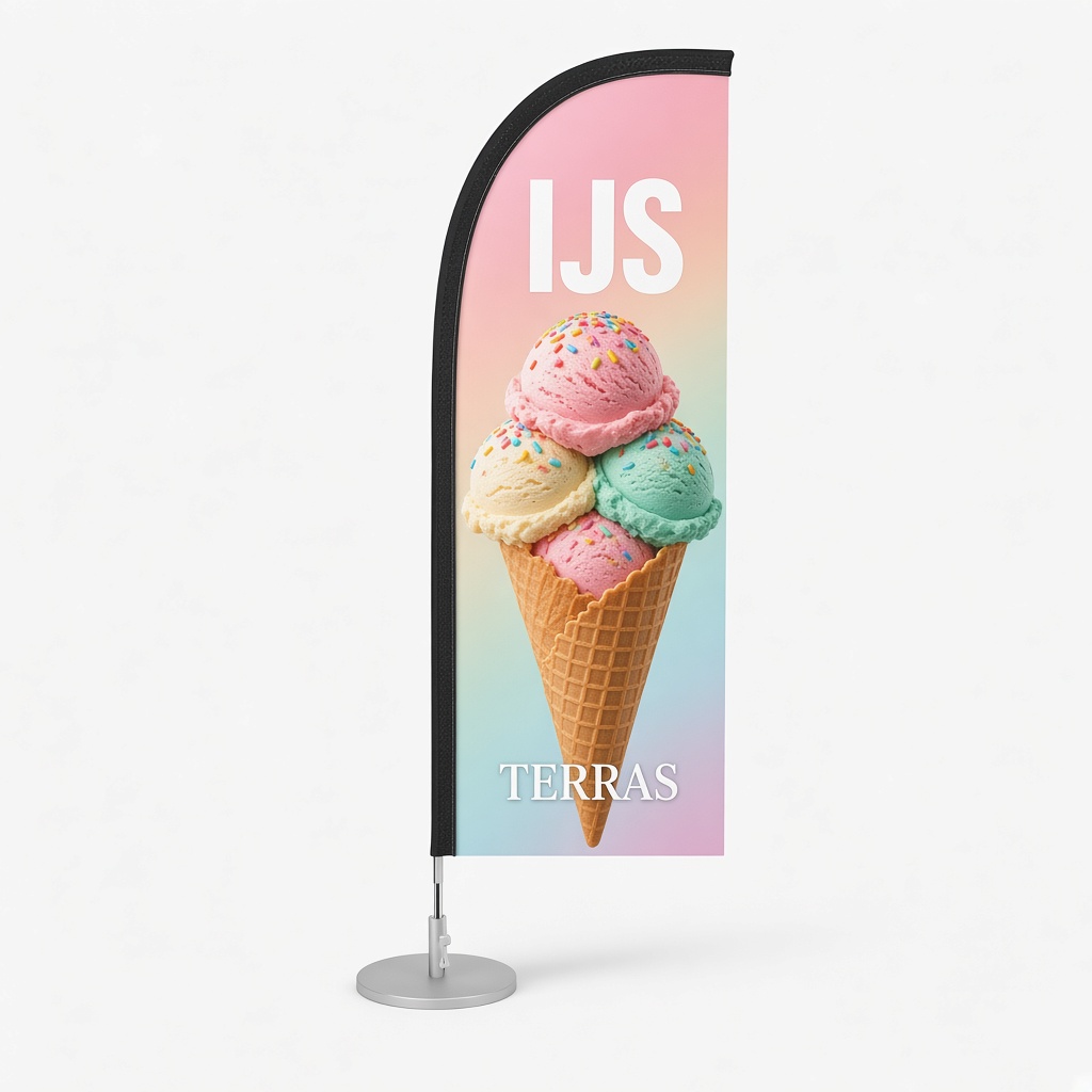 Mini beachflag